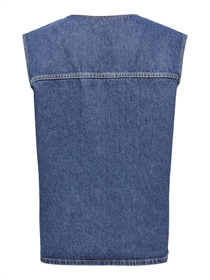 ONLY Sløjfe Vest Dorsi Medium Blue Denim